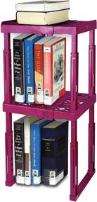 img 2 attached to 🔧 Enhance Efficiency with Tools School Adjustable Stackable Magenta