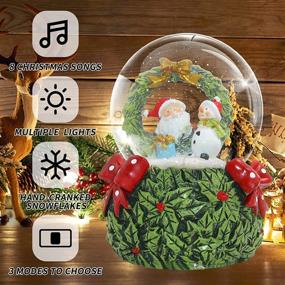 img 3 attached to Рождественское музыкальное праздничное украшение YULISKY