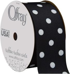 img 4 attached to 🎀 Offray 2 Inch Grosgrain Ribbon - 9 Feet