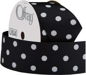 img 3 attached to 🎀 Offray 2 Inch Grosgrain Ribbon - 9 Feet