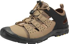 img 4 attached to 🐪 CAMEL Waterproof Closed Toe Athletic Sandals: Sturdy and Versatile Footwear for All-Weather Activities