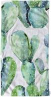 cactus hand towels: soft, absorbent cotton washcloths for bathroom, beach, and more! logo