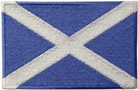 img 4 attached to 🏴 Authentic Scotland Flag Scottish National Emblem Iron On Sew On Patch: Perfect for Adding a Touch of Scottish Pride