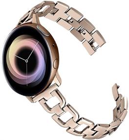 img 4 attached to Joyozy Stainless Steel Bands For Galaxy Watch Active 40Mm/Active2(40Mm) (44Mm)/Galaxy Watch(42Mm)