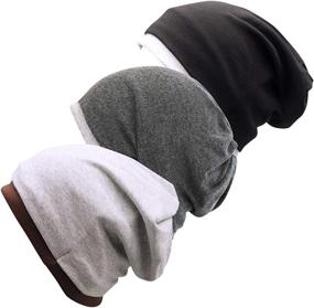 img 3 attached to Beanies Functions Hip Hop Stretch Slouchy