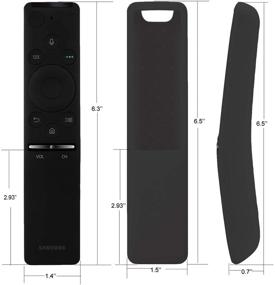 img 3 attached to 📺 Rukoy BN59 Series Samsung Smart TV Remote Controller Protective Case Cover Holder - Kids-Friendly Anti-Slip Shockproof Anti-Lost with Hand Strap