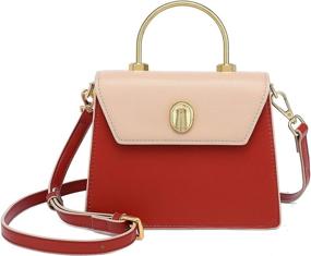 img 4 attached to Scarleton Compartment Crossbody Shoulder H2077_208601 Women's Handbags & Wallets for Satchels