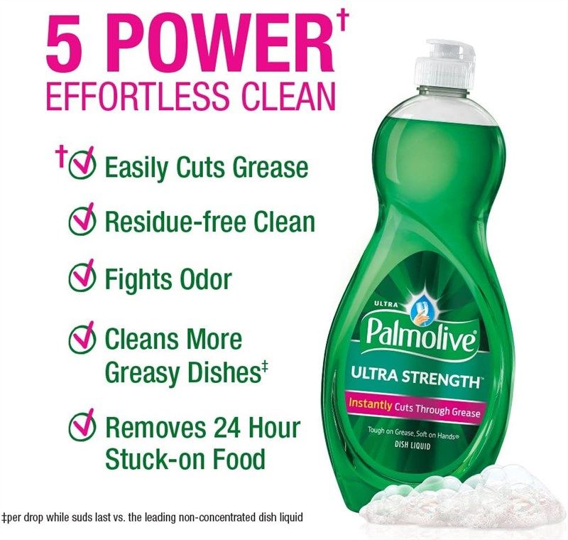 Palmolive Ultra Strength Liquid Dish Soap, 102 fl oz