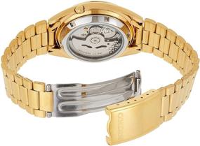 img 2 attached to ⌚ Women's Seiko Japanese Automatic Gold Tone Stainless Steel Wrist Watches for Women