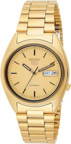 img 4 attached to ⌚ Women's Seiko Japanese Automatic Gold Tone Stainless Steel Wrist Watches for Women