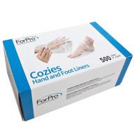 🧤 paraffin wax hand and foot liners - forpro cozies, heated mitts and booties (500-count) logo