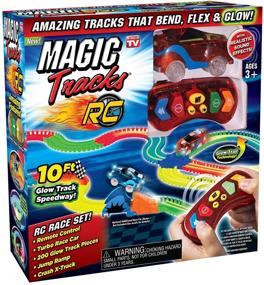 img 4 attached to 🏎️ Revolutionary Ontel Control Flexible Bendable Racetrack Simplifies Racing Fun
