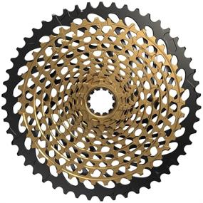 img 1 attached to 🚴 SRAM Eagle XG-1299 11-50 12-Speed Cassette - Brilliant Gold: Unbeatable Performance for Enhanced Cycling Experience