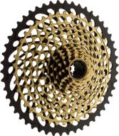 🚴 sram eagle xg-1299 11-50 12-speed cassette - brilliant gold: unbeatable performance for enhanced cycling experience logo