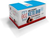 🍫 dr. boz max strength keto bhb powder - boost weight loss with best keto supplement and delicious dutch chocolate shake logo