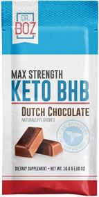 img 2 attached to 🍫 Dr. Boz Max Strength Keto BHB Powder - Boost Weight Loss with Best Keto Supplement and Delicious Dutch Chocolate Shake
