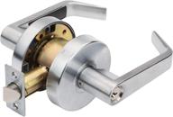 🔑 dynasty hardware aug-00-26d ada grade 2 commercial keyed lever lockset for office doors, satin chrome finish logo