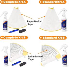 img 3 attached to Jaya Golf Club Regripping Kits - Multiple Options (Standard Kit A/B, Complete Kit A/B), Golf Grip Tape, Grip Solvent