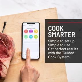 img 1 attached to 🥩 MEATER Plus Bluetooth Smart Meat Thermometer – 165ft Wireless Range for Oven, Grill, Kitchen, BBQ, Smoker, and Rotisserie