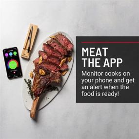 img 2 attached to 🥩 MEATER Plus Bluetooth Smart Meat Thermometer – 165ft Wireless Range for Oven, Grill, Kitchen, BBQ, Smoker, and Rotisserie