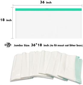 img 1 attached to 🐱 PET N PET Cat Litter Box Liners: Convenient Drawstring Bags for Jumbo Cat Litter Pans - Eco-Friendly and Heavy Duty