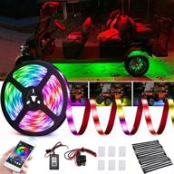 enhance your golf cart experience with roykaw underbody led lights – waterproof and million color led kit for ezgo, yamaha, and club car логотип