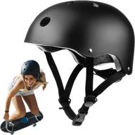 🛹 multi-sport skateboard helmet - ideal for scooter, bike, skating, rollerblading, and skateboarding activities - lightweight and safe for kids, youth & adults logo