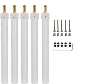 img 3 attached to 🔄 Pack of 5 Cup Turner Wands for Cuptisserie - 25mm Diameter Arm Replacements for Cup Turner Spinner Machine, Tumbler Rotisserie Kit