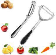 vegetable potatoes y shaped stainless ergonomic logo