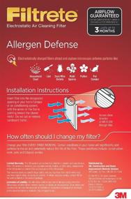 img 2 attached to Фильтр Filtrete Allergen Defense для печи: Усиленная фильтрация для аллергии