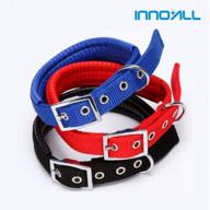 🐾 inno+all, adjustable and comfortable foam nylon collar for pets - ideal for dogs, cats, and puppies logo