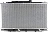 🔥 dna motoring oem-ra-2911 2911 aluminum core radiator - top choice for 2005-2007 honda accord 2.4l at! logo