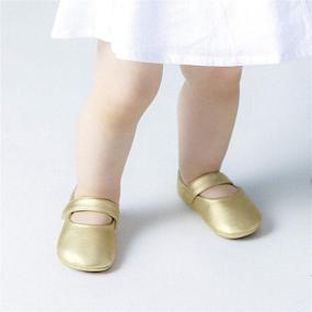 img 2 attached to 👟 Felix Flora Glitter Toddler Walking Shoes