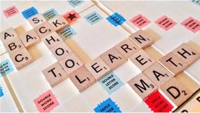 img 3 attached to 🔠 Enhance Learning with Scrabble Crafts: Wooden Letters for Education