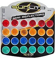 🌞 sunlite 1-inch reflectors - pack of 24, perfect for carded display logo