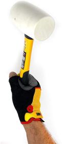 img 2 attached to 🔨 DENZEL Rubber Mallet Fiberglass 7711196: Durable and Reliable Tool for Versatile Applications