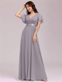 img 2 attached to Alisapan Womens Bridesmaid Dresses Wedding