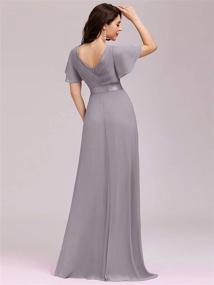 img 3 attached to Alisapan Womens Bridesmaid Dresses Wedding
