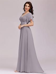 img 1 attached to Alisapan Womens Bridesmaid Dresses Wedding