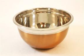 img 1 attached to 🥣 Premium ExcelSteel Copper Tone Stainless Steel Mixing Bowls (Set of 4): Ideal for Every Kitchen Task!