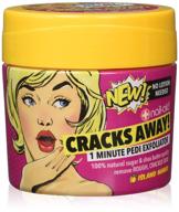 🥭 nail-aid cracks away pedi exfoliator - mango, 7.0 fl oz, clear formula logo