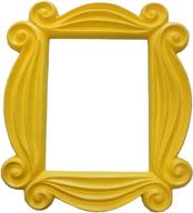 🚪 monica's apartment door picture frame - lapto friends peephole frame, perfect present for best friends (yellow) логотип