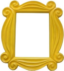 img 4 attached to 🚪 Monica's Apartment Door Picture Frame - Lapto Friends Peephole Frame, Perfect Present for Best Friends (Yellow)