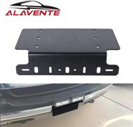 alavente universal license bracket mounting logo