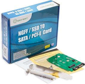 img 2 attached to 🔌 Syba SI-ADA40083 Карта M.2 NGFF в SATA III с полным и низкопрофильным креплением, 2,5 дюйма.