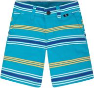 🩳 chlorine stripe toddler shorts - hurley boys' clothing logo