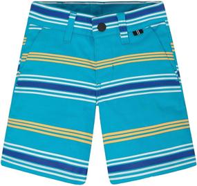 img 2 attached to 🩳 Chlorine Stripe Toddler Shorts - Hurley Boys' Clothing