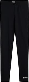 img 1 attached to DKNY Girls Leggings Multipack Clothing Girls' Clothing for Leggings