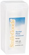 🦷 practicon 70452102 smilegoods unwaxed dental floss: gentle and effective oral care solution logo
