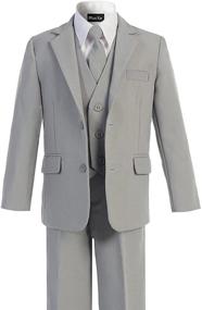 img 1 attached to 👔 Stylish and Sophisticated: OLIVIA KOO 5 Piece Formal Matching Boys' Clothing for Suits & Sport Coats